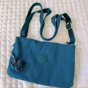 Kipling Teal Shoulder Bag